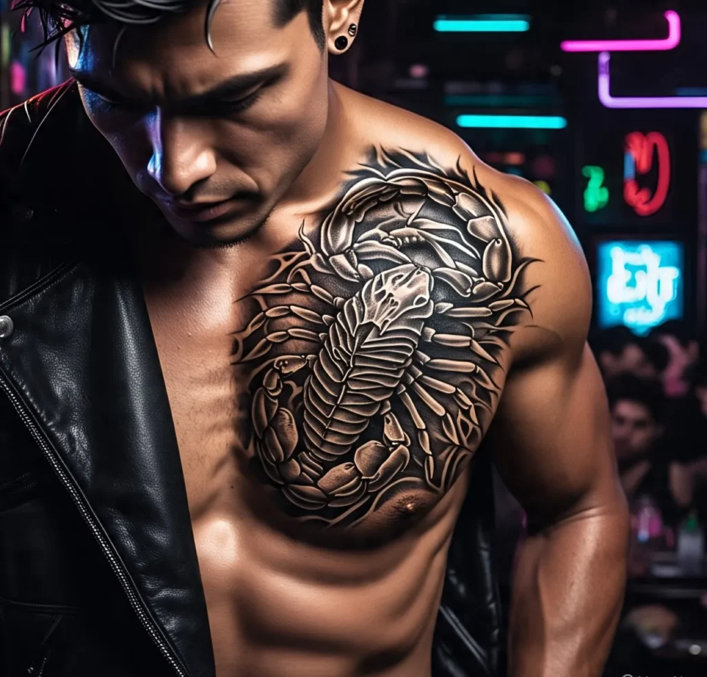 Big Scorpio Tattoo.
