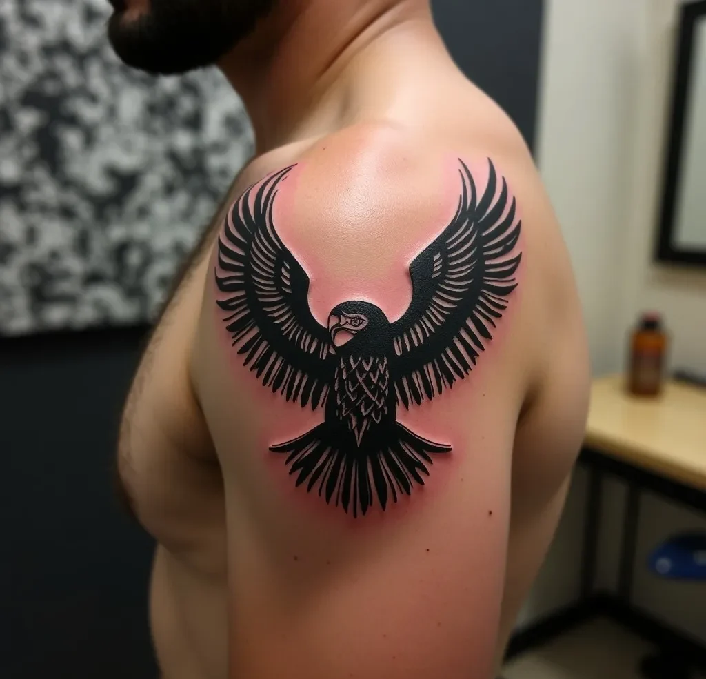 Eagle Tattoo ideas, Eagle Tattoo On The Shoulder