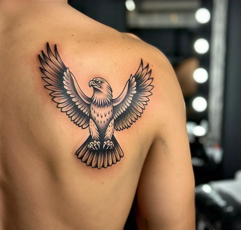 Eagle Tattoo ideas, Golden Eagle Tattoo