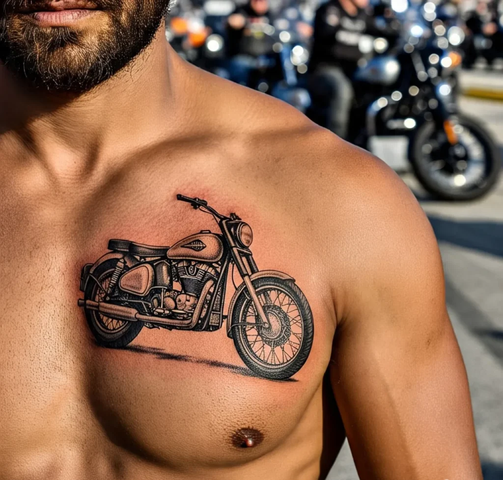 Indian Motorcycle Tattoo, Motorcycle Tattoo