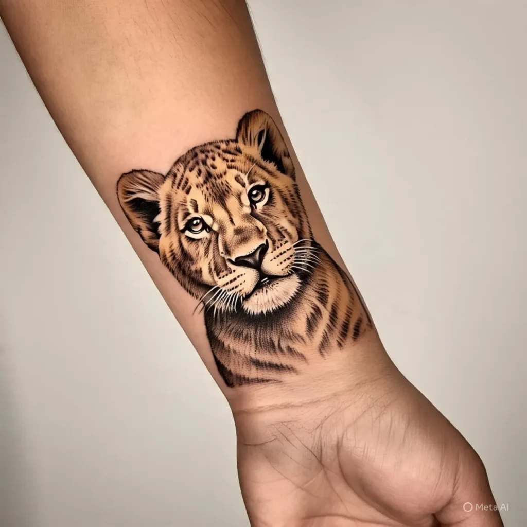 Lion Cub Tattoo, Lion Tattoo Ideas