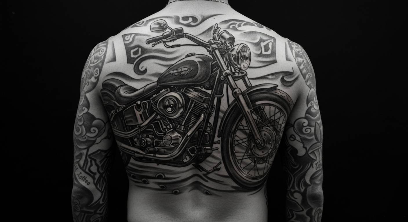 Motorcycle Tattoo