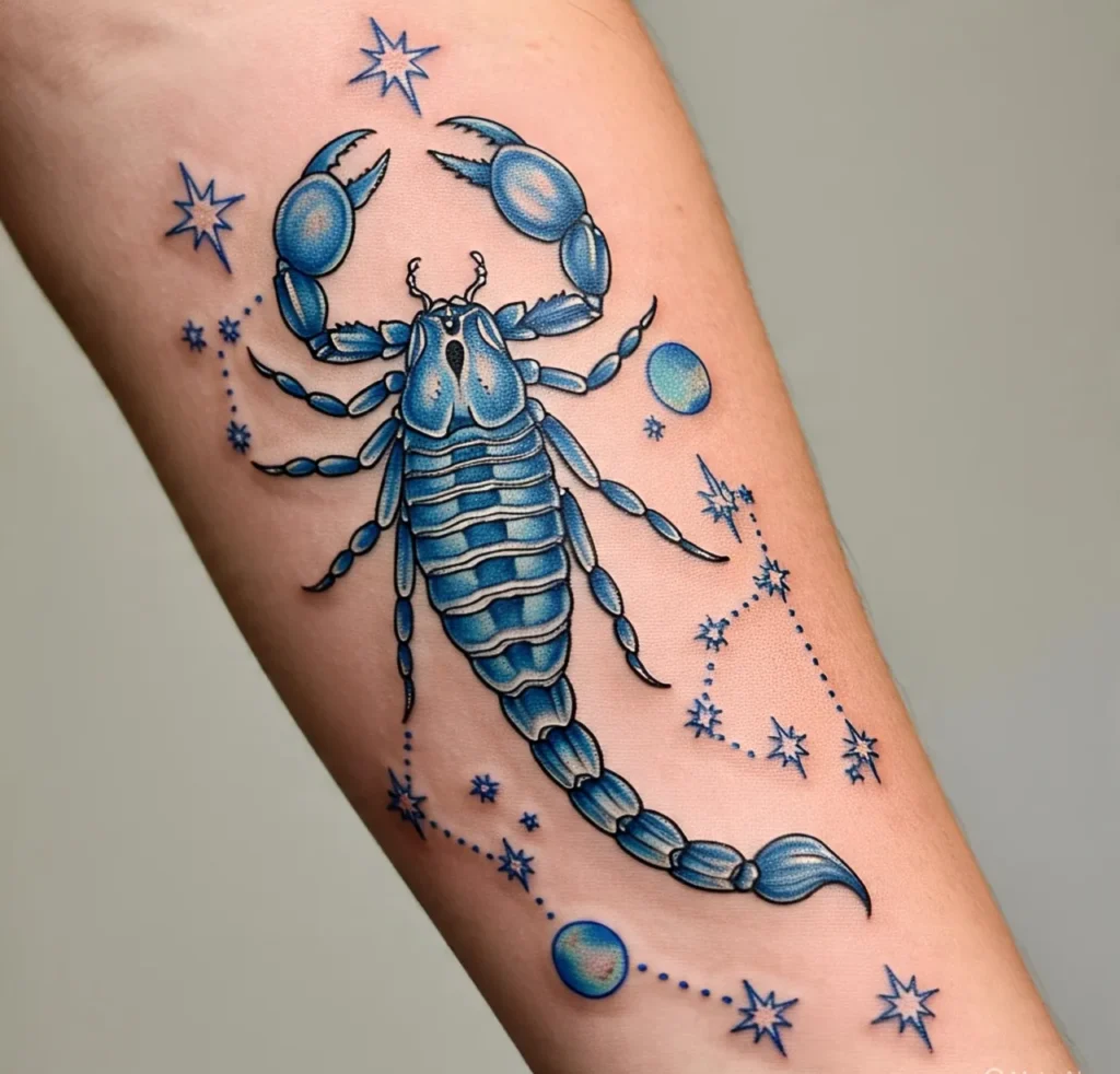 Scorpio Constellation Tattoo..