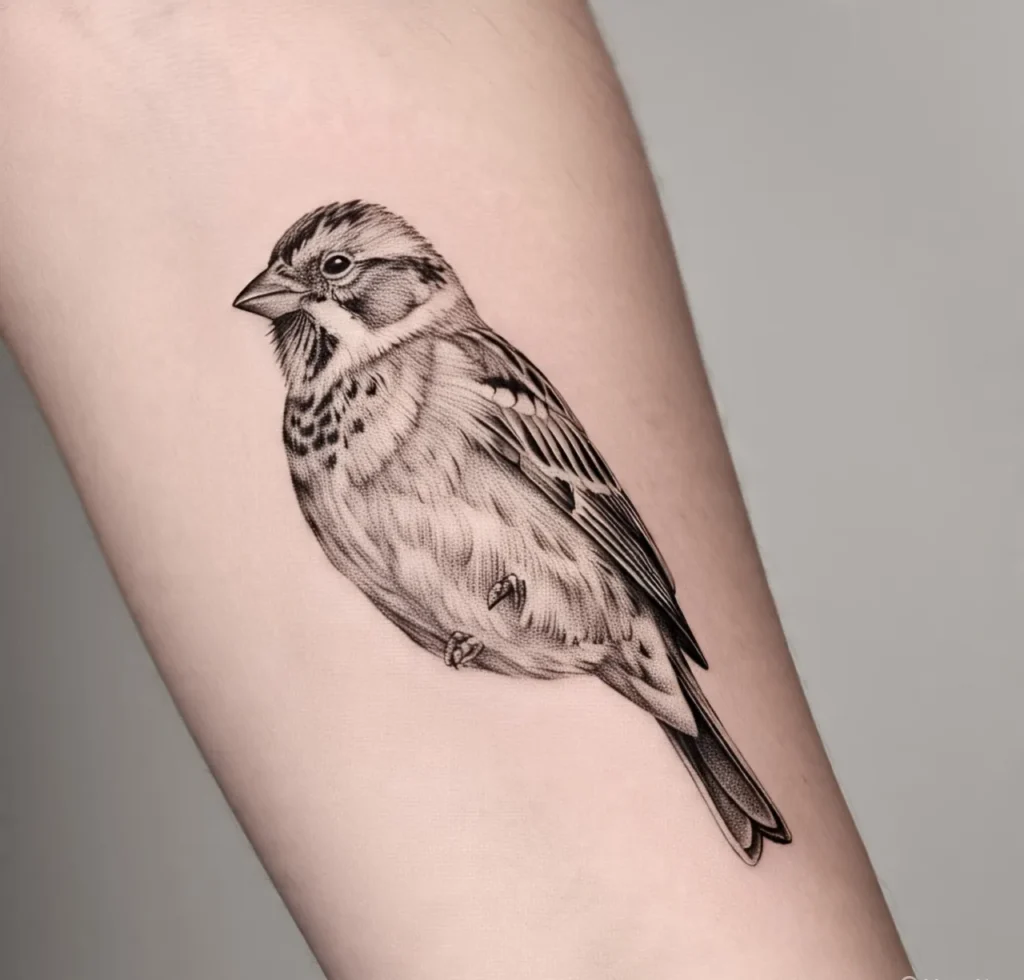 Dead Sparrow Tattoo, Sparrow tattoo