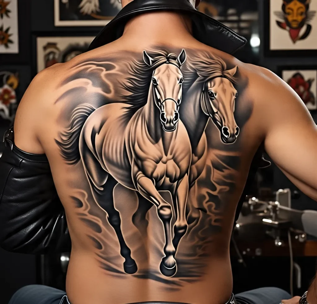 Race Horse Tattoo, Horse Tattoo