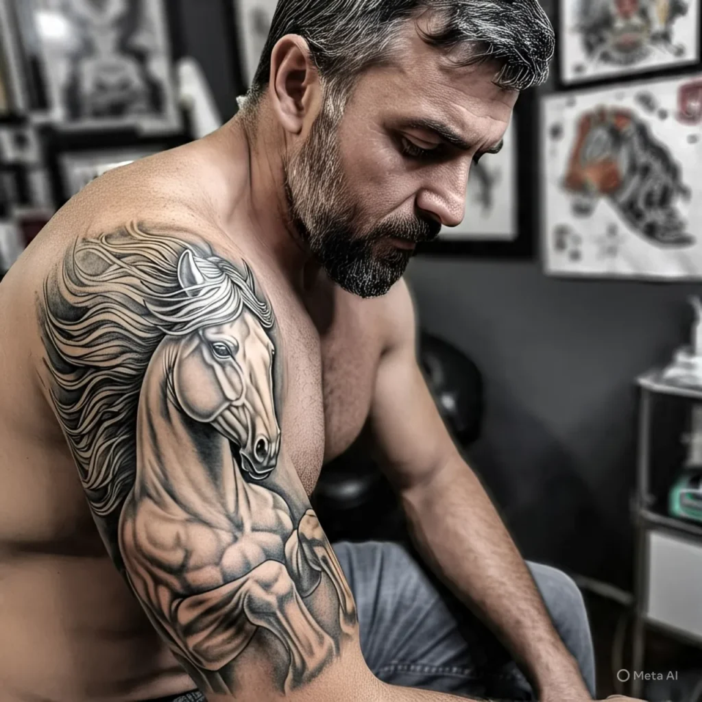 War Horse Tattoo, Horse Tattoo