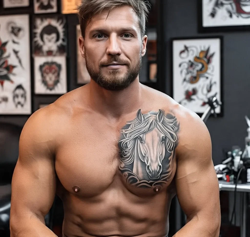 White Horse Tattoo, Horse Tattoo
