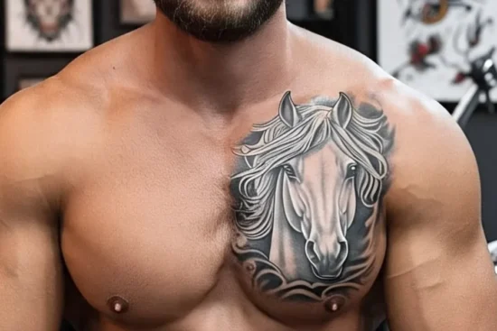 White Horse Tattoo, Horse Tattoo