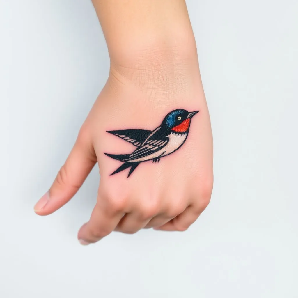 Barn Swallow Tattoo