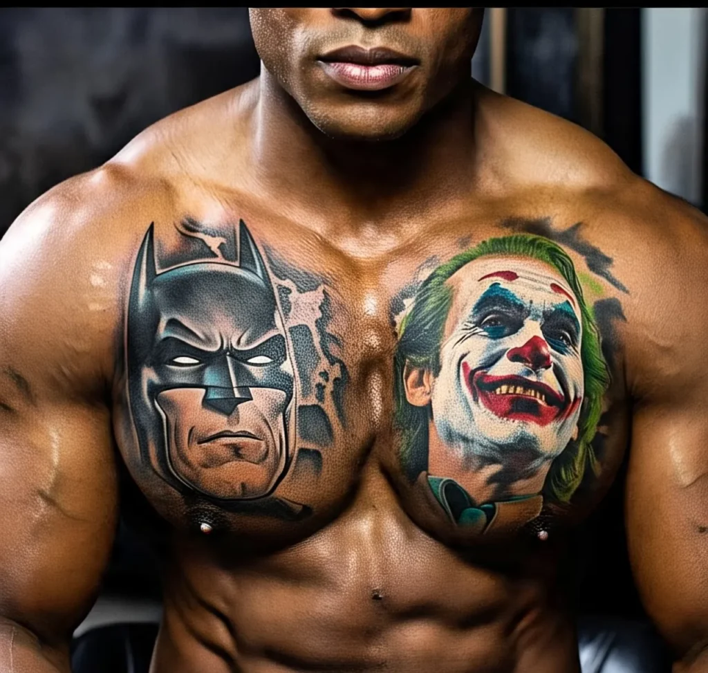 Batman And Joker Tattoo