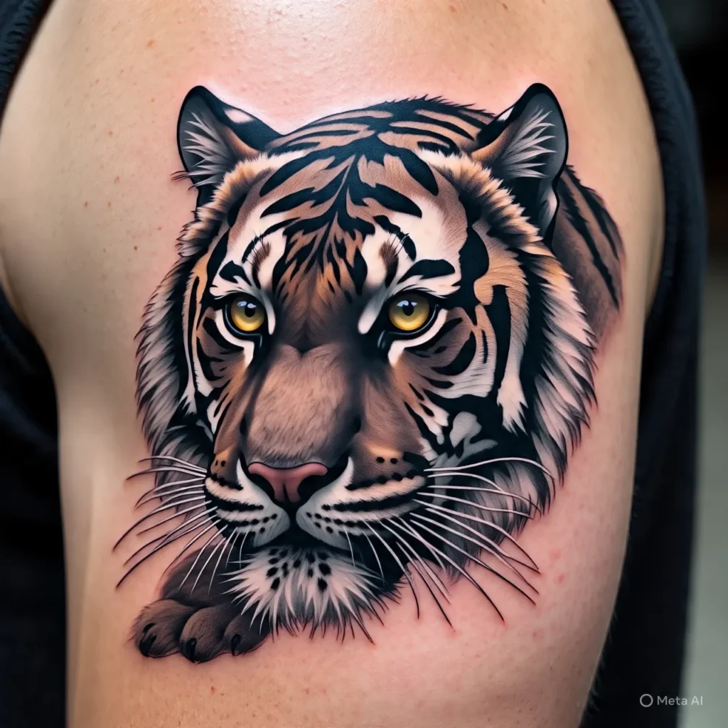 Black Tiger Tattoo