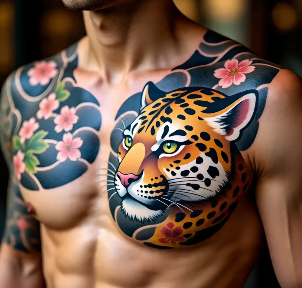 Japanese Jaguar Tattoo, Jaguar Tattoo
