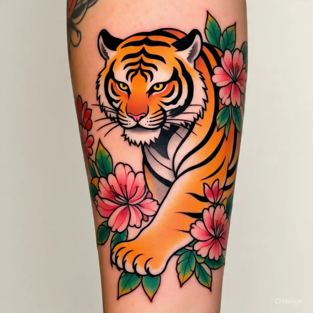 Japanese Tiger Tattoo, Tiger Tattoo