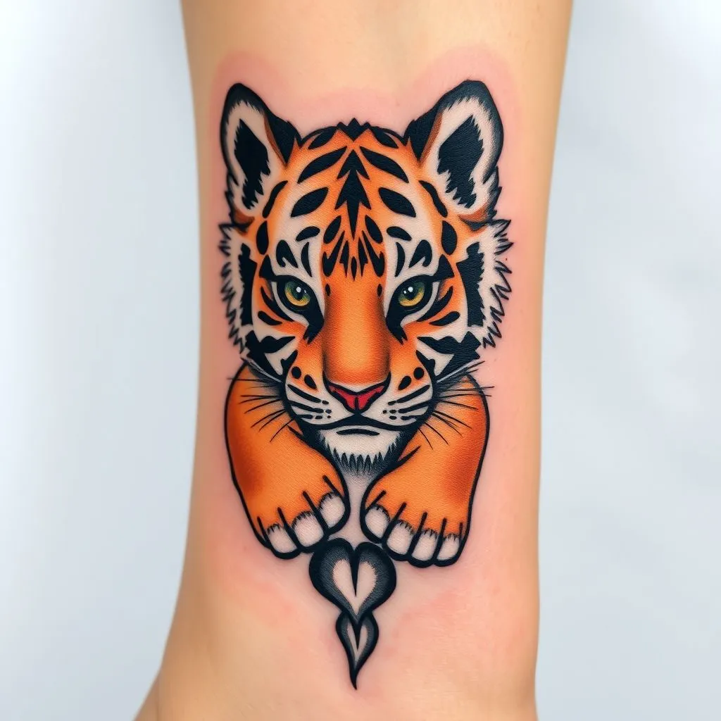 Tiger Cub Tattoo
