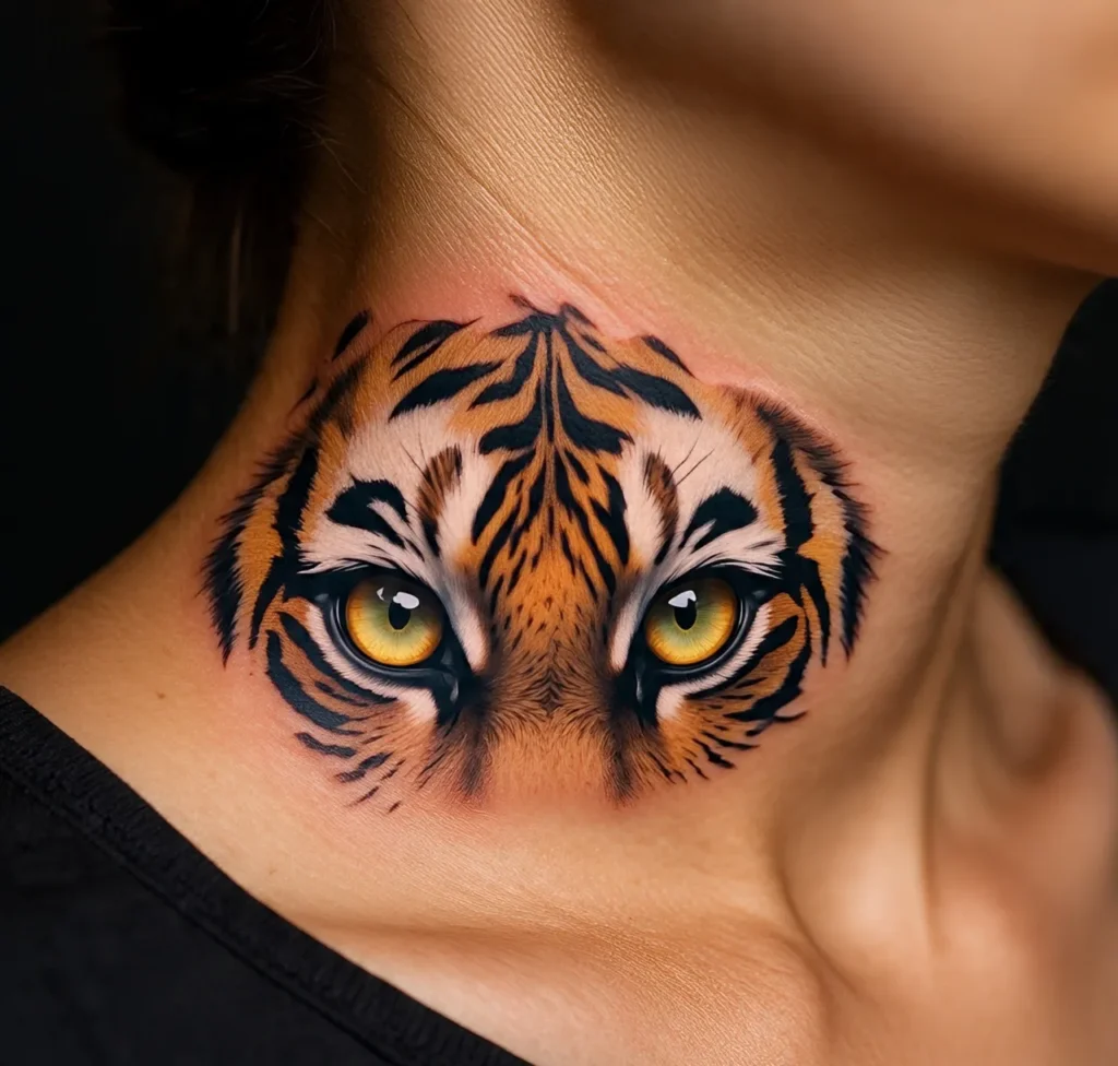 Tiger Eyes Tattoo.