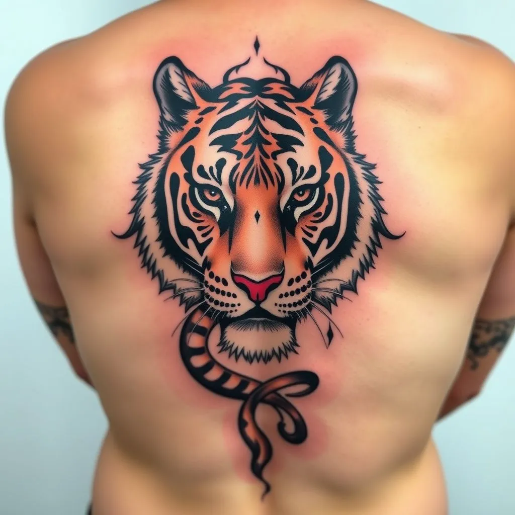 Tiger tattoo on back, Tiger Tattoo