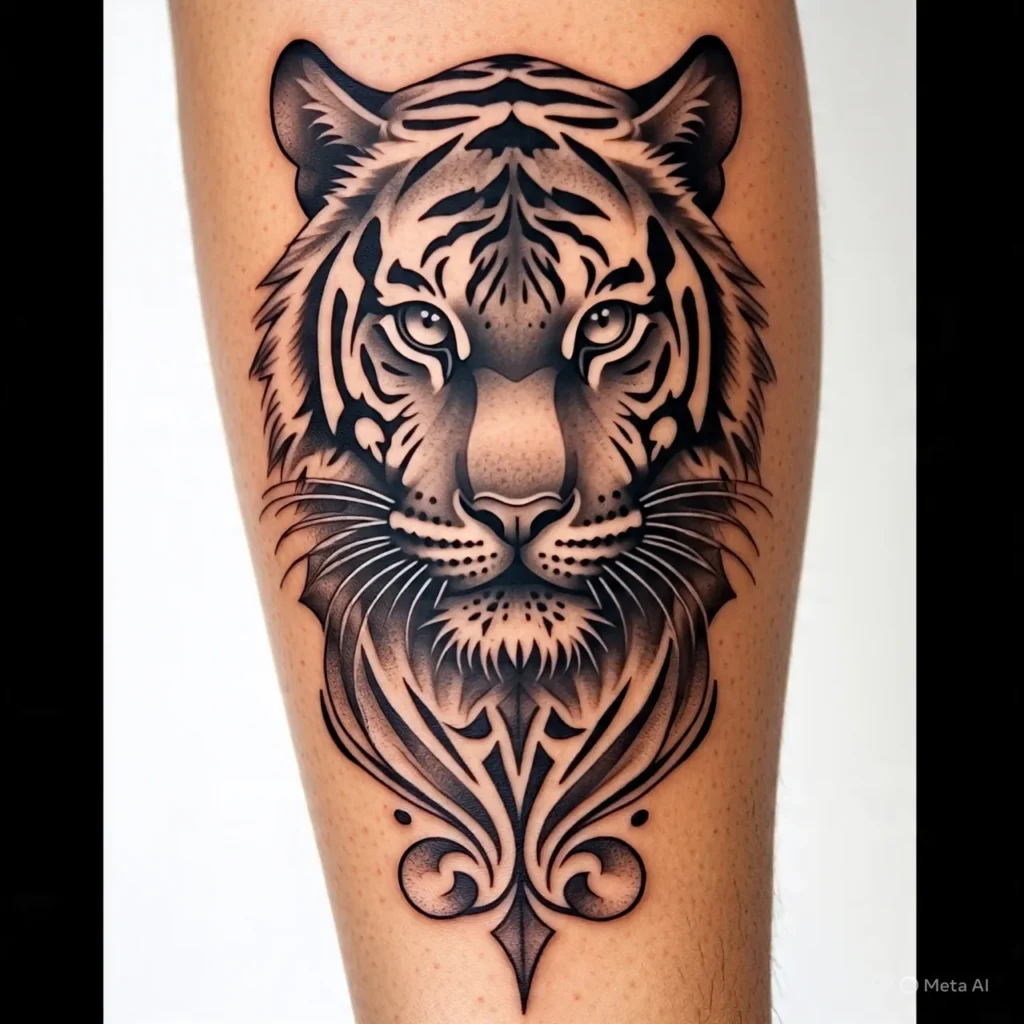 Tribal Tiger Tattoo, Tiger Tattoo