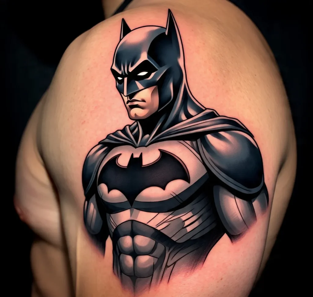 batman arkham tattoo​, Batman Tattoo