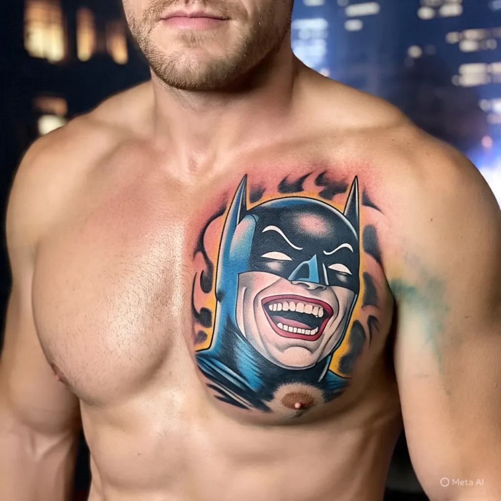 batman who laughs tattoo, Batman Tattoo