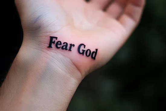 Fear God Tattoo