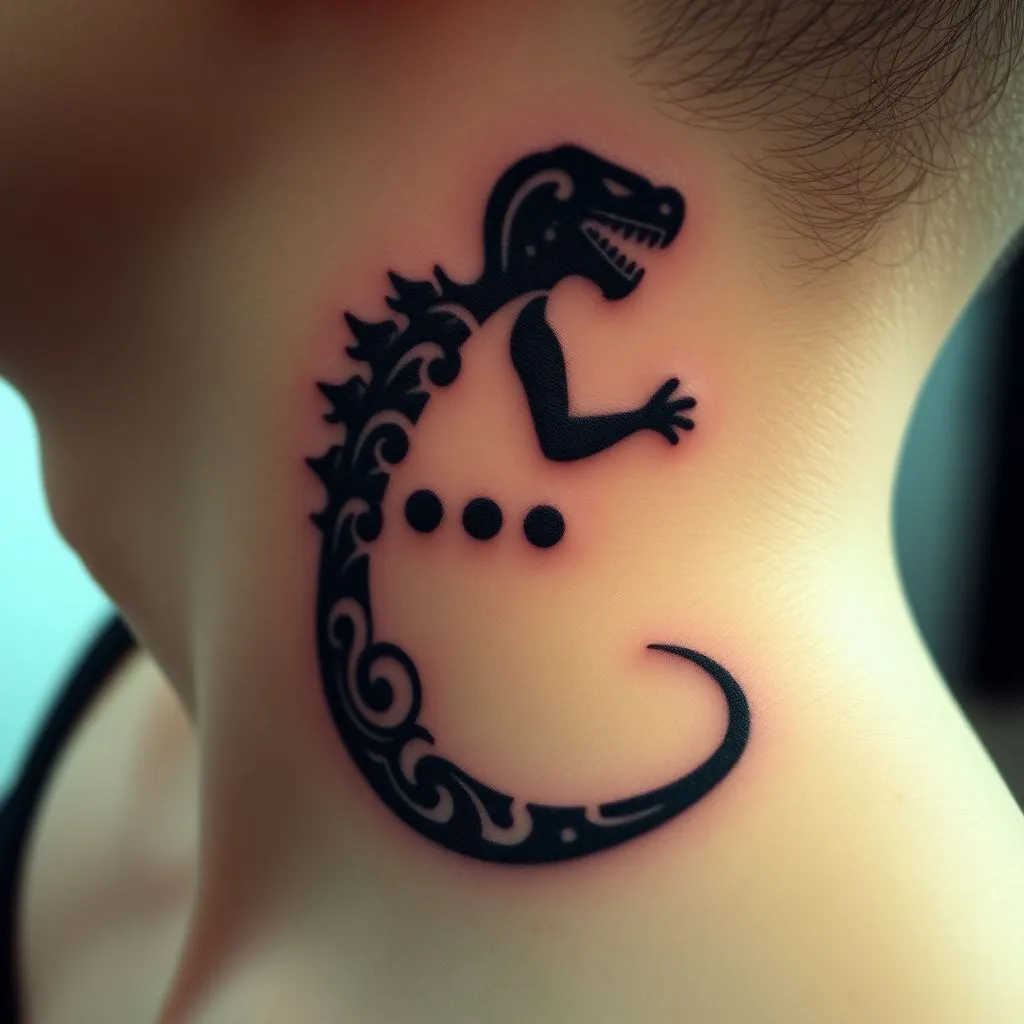 Godzilla minus one tattoo, Godzilla Tattoo