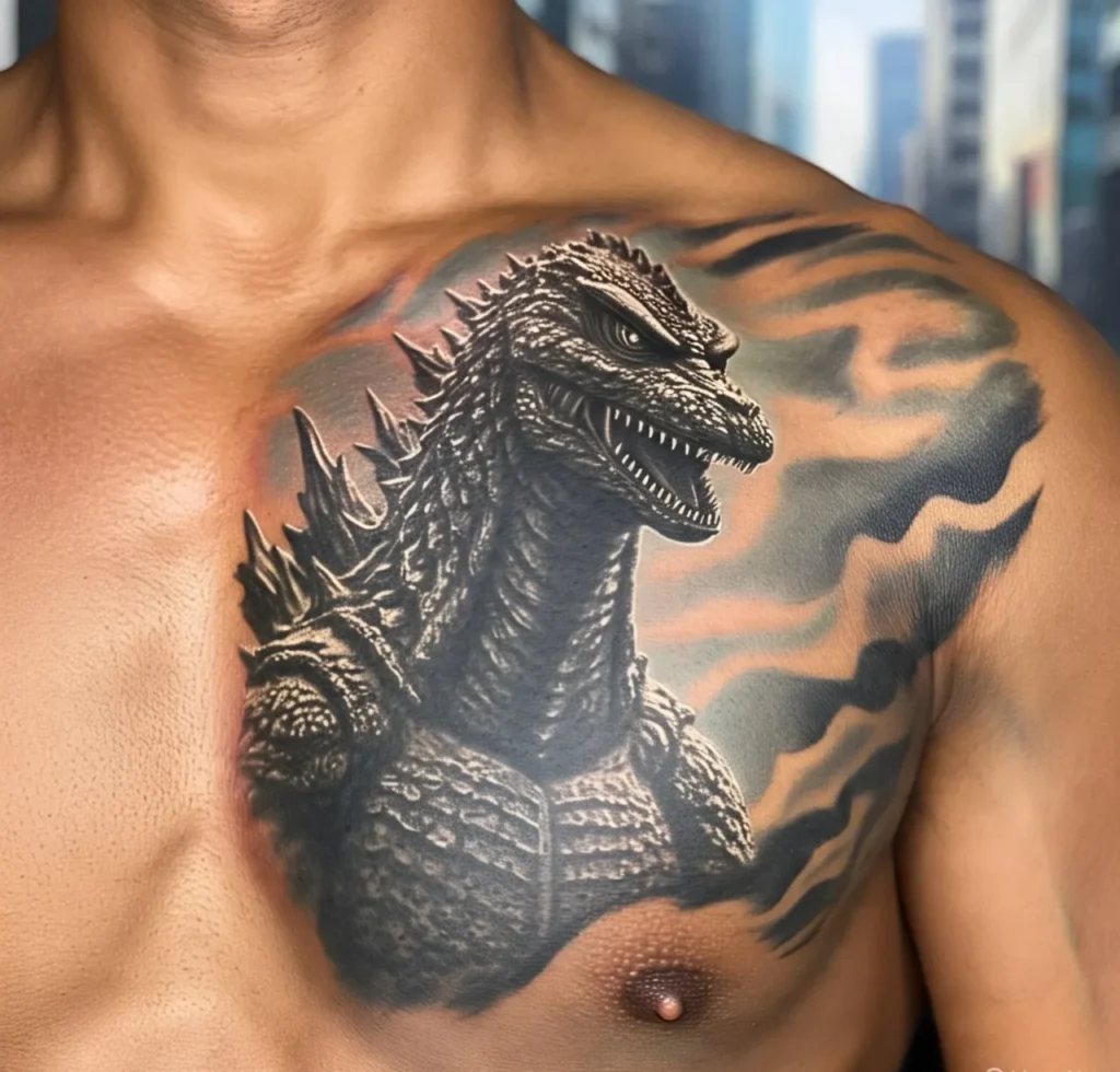 Shin Godzilla Tattoo, Godzilla Tattoo