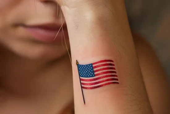 American Flag Tattoo