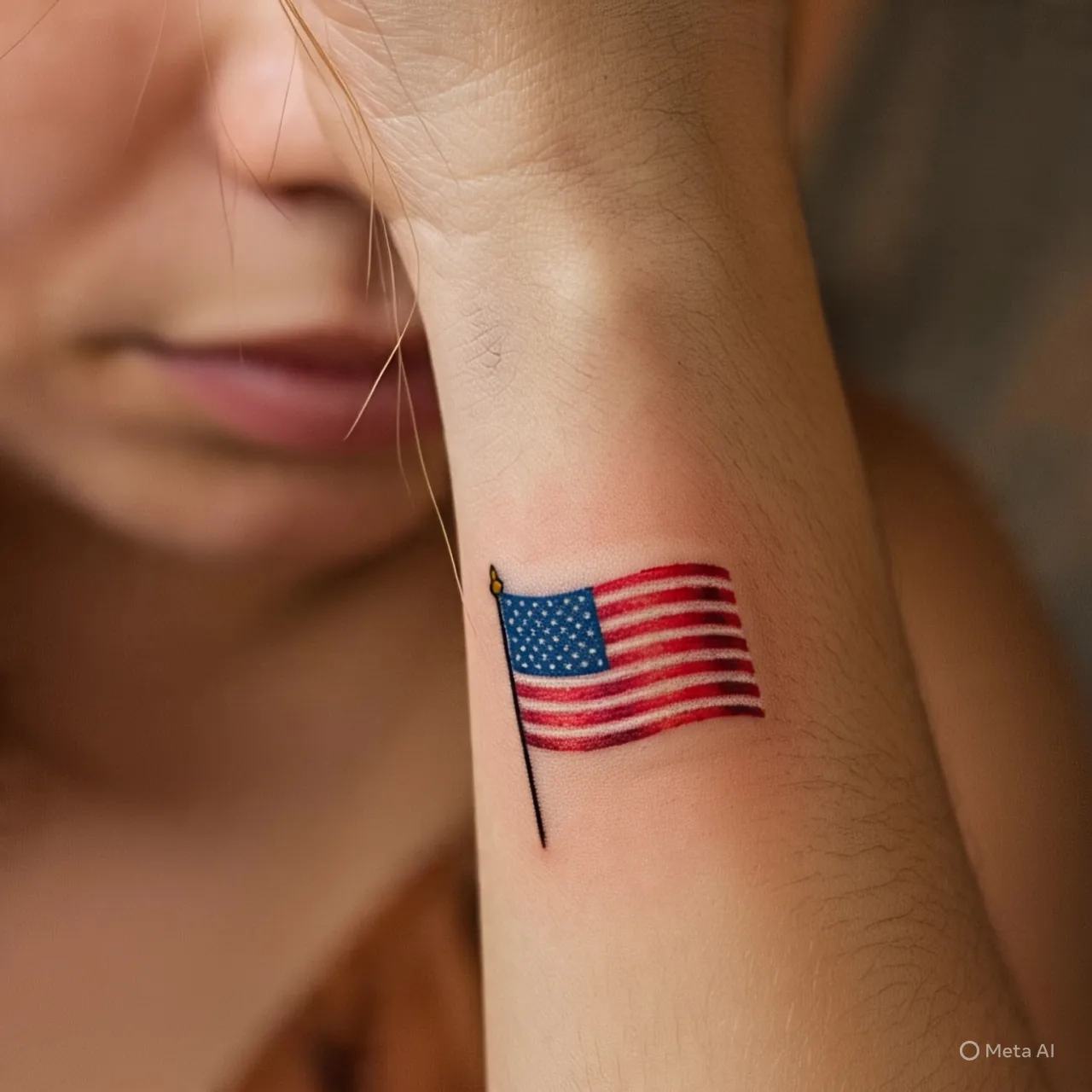American Flag Tattoo