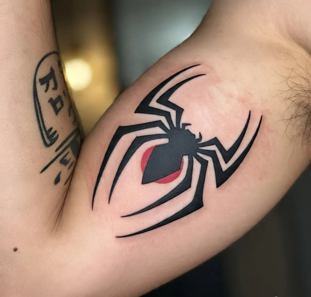 Spiderman Logo Tattoo, Spiderman Tattoo