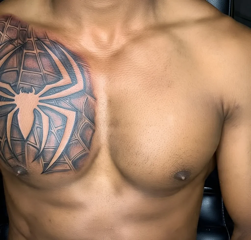 Spiderman Logo Tattoo, Spiderman Tattoo